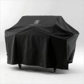 Outdoor Greatroom Company Premium Black Vinyl Cover - Cart 24" Gas Grill - Angle