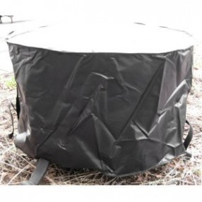 Outdoor Greatroom Company Round Vinyl Cover for Chat Table & Glass42 - Angle