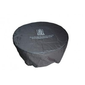 Outdoor Greatroom Company Round Vinyl Cover for Colonial 48 Fire Pit - Angle