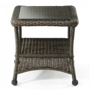 Outdoor Greatroom Company Balsam End Table - Front Angle