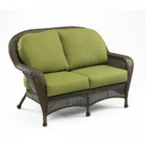 Outdoor Greatroom Company Balsam Outdoor Furniture Collection - Loveseat - Front Side Angle