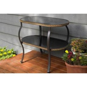 Outdoor Greatroom Company 36" French Colonial Cart - Lifestyle