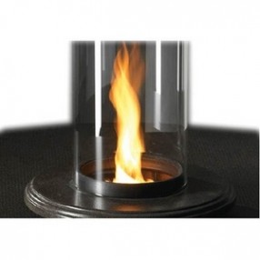 Outdoor Greatroom Company Intrigue Table Top Venturi Flame Fire Pit - Lit