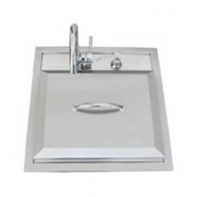 Outdoor Greatroom Company Sink with Single Faucet - Angle