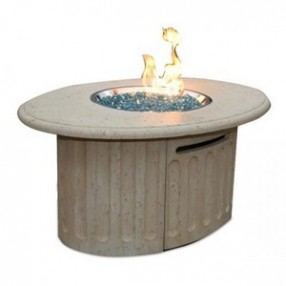 Outdoor Greatroom Company Tuscany Fire Pit - Lit