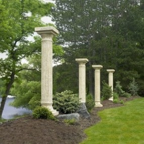 Outdoor Greatroom Company Tuscany Pergola - Full Column Pillar - Lifestyle