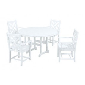 POLYWOOD¨ Chippendale 5-Piece Dining Set