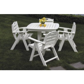 POLYWOOD¨ Nautical 5-Piece Dining Set