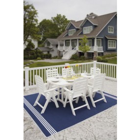 POLYWOOD¨ Nautical 7-Piece Dining Set