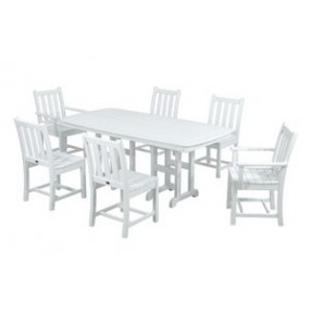 POLYWOOD¨ Traditional Garden 7-Piece Dining Set