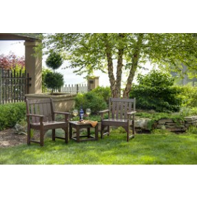 POLYWOOD¨ Vineyard 3-Piece Garden Chair Set