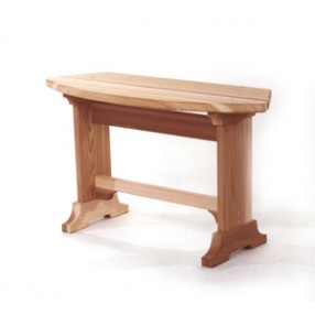 All Things Cedar Wooden Patio Bench