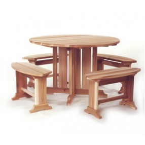 All Things Cedar Picnic Table  Set