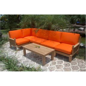 Anderson Teak Luxe 6-Piece Modular Set