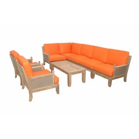 Anderson Teak Luxe 8-Piece Modular Set