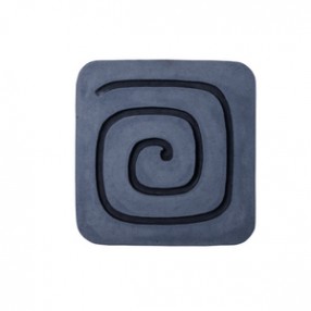 Screen Gems Sandstone Fine Polished Square Wall Decor w/ Circles - Set of 2