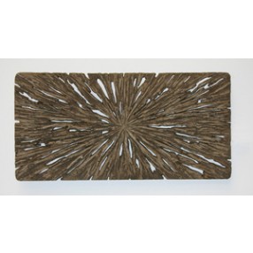 Screen Gems 20" Long Square Rotten Wood Wall Art - Set of 2
