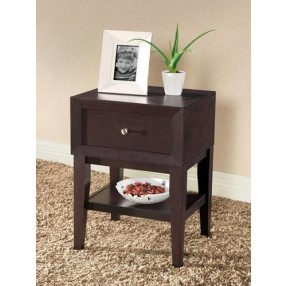 Baxton Studio Gaston Modern Accent Table & Nightstand