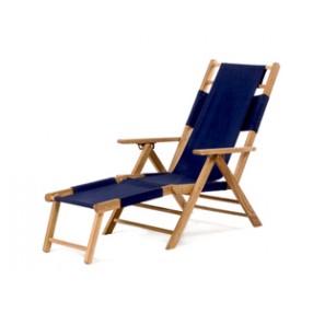 All Things Cedar Teak Beach Chaise Lounger