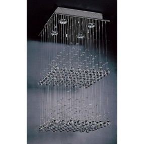 Stilnovo Pyramid Crystal Chandelier