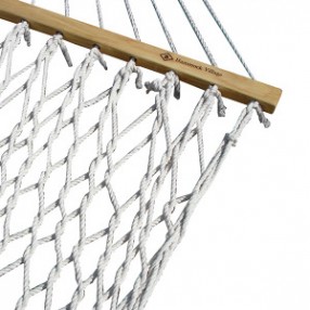 Vivere Cotton Rope Hammock - Double in Natural Rope