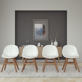 International Home Miami Amazonia 4-Piece Chairs Set - Lifestyle