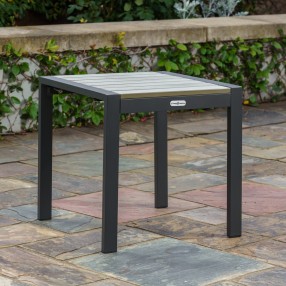 Tortuga Outdoor Lakeview Modern Outdoor Aluminum Side Table