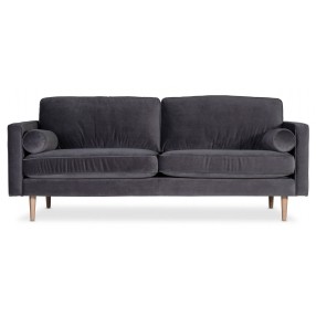 Moe's Home Collection UNWIND SOFA SMOKY, Front Angle