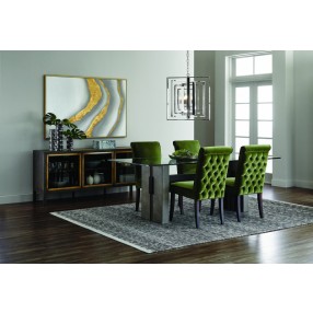 Sunpan Gold Abyss (set of 2) - 40" x 60" - Gold Floater Frame - Lifestyle