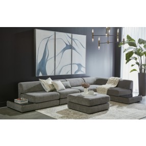 Sunpan Meditation (set of 3) - 30" x 60" - Silver Floater Frame - Lifestyle
