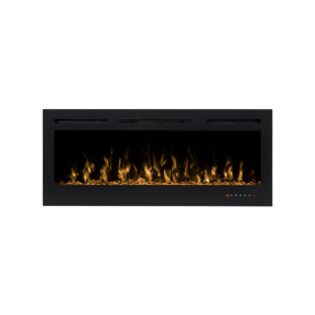 Modern Flames Challenger 50" Recessed Electric Fireplace - CEF-50B - Front Angle