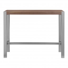 Moe's Home Collection Riva Counter Table in Walnut - Front Angle