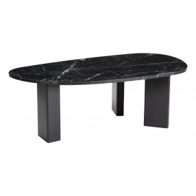  Aberdeen Coffee Table Black - Angled