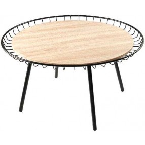 Loft Coffee Table - Black/Rustic