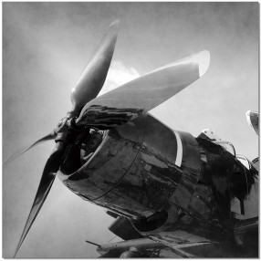 J&M Furniture Acrylic Wall Art Aircraft Rotor