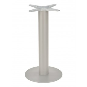 Cast Weighted Aluminum Table Stand - AL-2400BH 23×6 - Silver