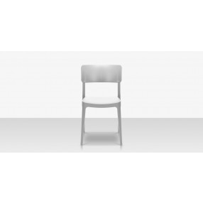 Source Furniture Albany Resin Dining Side Chair White