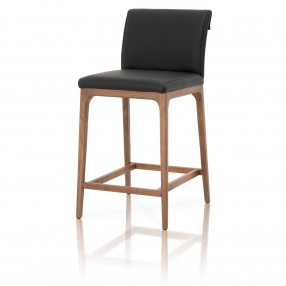 Essentials For Living Alex Counter Stool in Sable - Front Side Angle