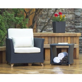 Rattan Deep Seating Arm Chair - Lifestyle