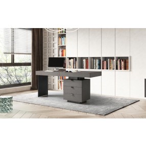 Alma Desk in Gray-Lifestyle