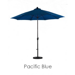 California Umbrella 9' WR Fiber Market Umbrella PT Bronze - Polyester