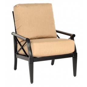 Woodard Andover Cushion Lounge Chair - Angled