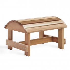 Cedar Muskoka Ottoman