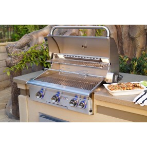  American Outdoor Grill 30 L-Series Built-In Grill - Lifestyle