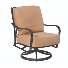 Woodard Apollo Swivel Rocker Lounge Chair - Angled