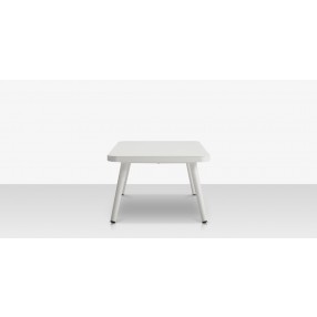 Source Outdoor Furniture Cosmo Aluminum 20'' Wide Square End Table front