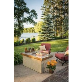 Outdoor Greatroom Company Artisan Fire Table - Lifestyle