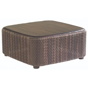 Woodard Aruba Wicker Cocktail Table