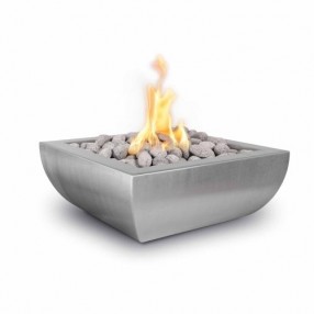 The Outdoor Plus Avalon Stainless Steel Fire Bowl 