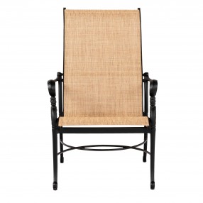Woodard Avondale Sling Dining Arm Chair - Front